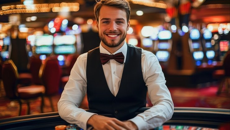 Studio live French roulette dewapoker99 dengan wheel professional dan dealer bersertifikat