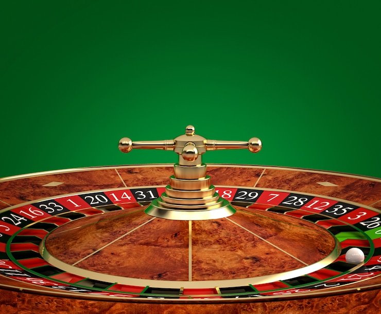 Antarmuka kontrol permainan slot dengan opsi taruhan dan tombol cepat